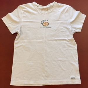 Women's Life Is Good 'Sweet Time' Cotton T Size SM